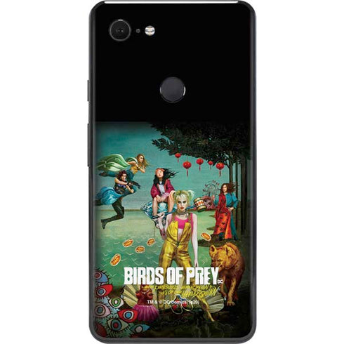 DC Comics Harley Quinn Birds of Prey Variant Movie Poster Google Pixel 3 XL Skin